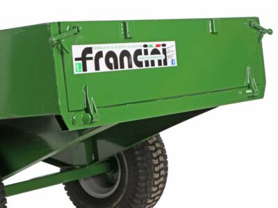 Francini FQ6 - Anhänger für Traktor aus Stahl - 150x110(h 25 cm) – Image 18