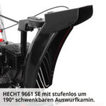 Schneefräse Benzin HECHT 9661 SE