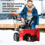 Schneefräse Benzin HECHT 9661 SE