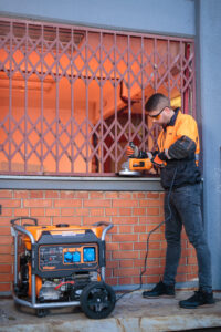 VGP 5900 S – Stromgenerator 5,4 kW mit Elektrostart, AVR & 25 l Tank - VI-055117