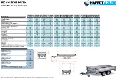 Hapert Azure H-2 - 2700 - 3350 x 1800 - Hochlader - 2700 kg – Image 23