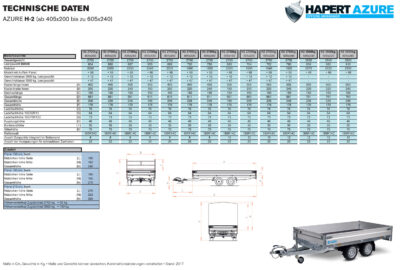 Hapert Azure H-2 - 3500 - 4050 x 2000 - Hochlader - 3500 kg – Image 21