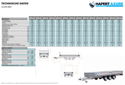 Hapert Azure H-3 - 3500 - 6050 x 2400 - Hochlader - 3500 kg – Image 17