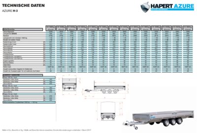 Hapert Azure H-3 - 3500 - 6050 x 2400 - Hochlader - 3500 kg – Image 18