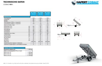 Hapert Cobalt HB-1 - 1800 - Rückwärtskipper - 1800 kg – Image 24