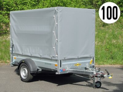 Humbaur HA132513 KV 100 km/h Hochplane - Einachsanhänger - 1300 kg – Image 2