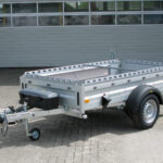 Humbaur HA132513 mit Motorrad-Set - Einachsanhänger - 1300 kg