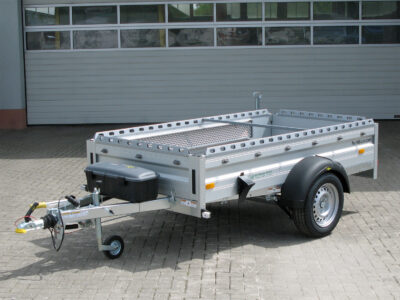 Humbaur HA132513 mit Motorrad-Set - Einachsanhänger - 1300 kg