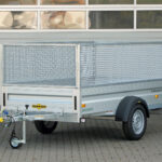 Humbaur HA752513 KV - Einachsanhänger mit Gitteraufsatz - 750 kg