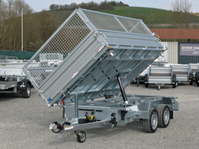 Humbaur HTK 3000.31 ALU Gitteraufsatz - 3-Seiten-Kipper - 3000 kg
