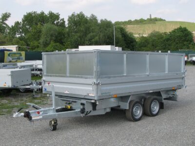 Humbaur HTK 3000.31 ALU Stahlblechaufsatz - 3-Seiten-Kipper - 3000 kg – Image 6