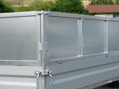 Humbaur HTK 3000.31 ALU Stahlblechaufsatz - 3-Seiten-Kipper - 3000 kg – Image 9