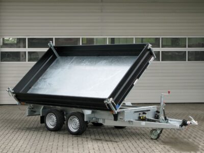 Humbaur HTK 3500.31 ALU Parabelfederung - 3-Seiten-Kipper - 3500 kg – Image 2