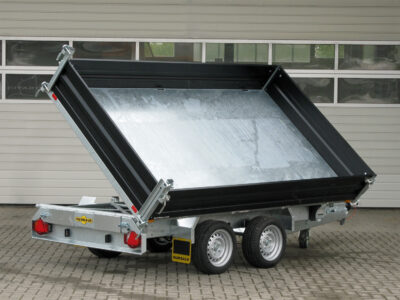 Humbaur HTK 3500.31 ALU Parabelfederung - 3-Seiten-Kipper - 3500 kg – Image 5