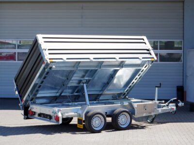 Humbaur HTK 3500.31 STAHL - 3-Seiten-Kipper mit Rampen - 3500 kg – Image 4