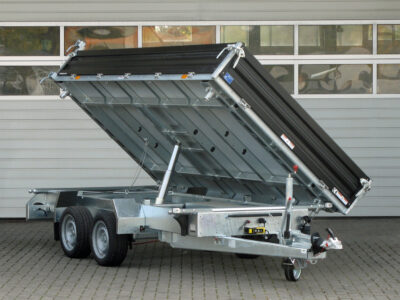 Humbaur HTK 3500.37 ALU Parabelfederung - 3-Seiten-Kipper - 3500 kg – Bild 3