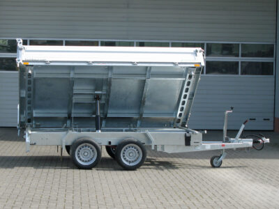 Humbaur HTK 3500.37 ALU Parabelfederung - 3-Seiten-Kipper - 3500 kg – Image 3