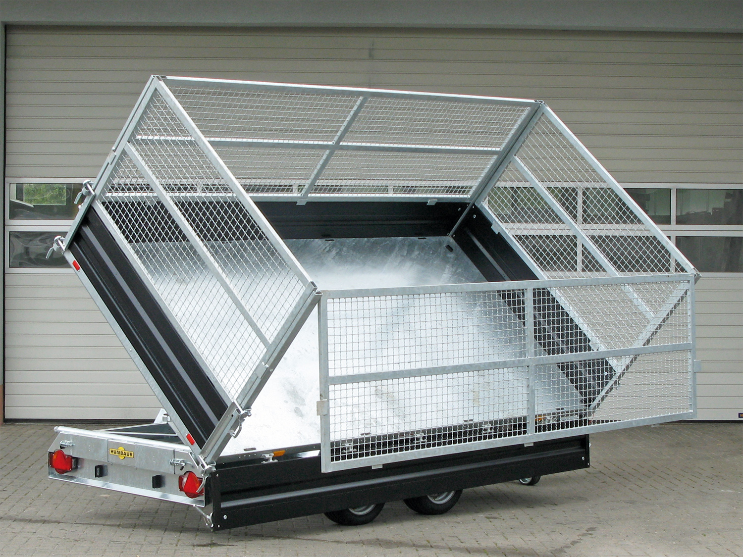 Humbaur HTK 3500.37 STAHL - 3-Seiten-Kipper - 3500 kg Humbaur HTK 3500.37 STAHL - 3-Seiten-Kipper - 3500 kg – Image 1