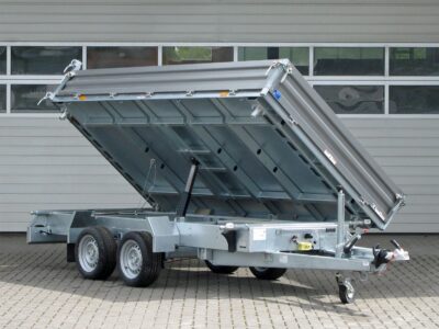 Humbaur HTK 3500.41 ALU Parabelfederung - 3-Seiten-Kipper - 3500 kg – Image 4