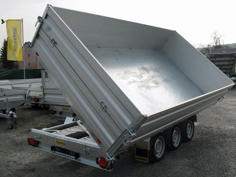 Humbaur HTK 3500.41 ALU Tridem - 3-Seiten-Kipper - 3500 kg Humbaur HTK 3500.41 ALU Tridem - 3-Seiten-Kipper - 3500 kg – Image 1