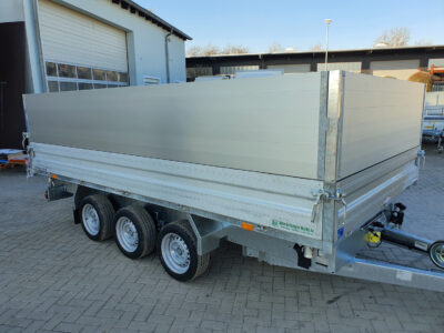 Humbaur HTK 3500.41 ALU Tridem - 3-Seiten-Kipper - 3500 kg
