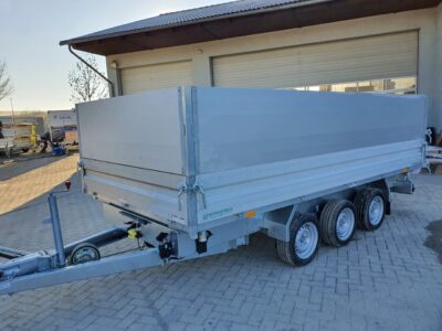 Humbaur HTK 3500.41 ALU Tridem - 3-Seiten-Kipper - 3500 kg – Image 4