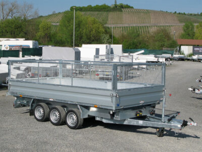 Humbaur HTK 3500.41 ALU Tridem - 3-Seiten-Kipper - 3500 kg – Image 7
