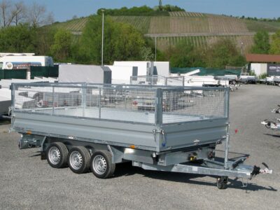 Humbaur HTK 3500.41 ALU Tridem - 3-Seiten-Kipper - 3500 kg – Image 8