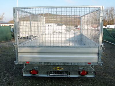 Humbaur HTK 3500.41 ALU Tridem Gitteraufsatz - 3-Seiten-Kipper - 3500 – Image 5