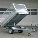 Humbaur HUK 152314 mit Gitteraufsatz - Rückwärtskipper - 1500 kg