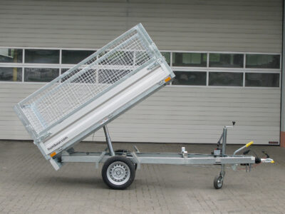 Humbaur HUK 152314 mit Gitteraufsatz - Rückwärtskipper - 1500 kg – Image 3
