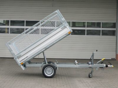 Humbaur HUK 152314 mit Gitteraufsatz - Rückwärtskipper - 1500 kg – Image 4
