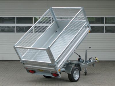 Humbaur HUK 152314 mit Gitteraufsatz - Rückwärtskipper - 1500 kg – Image 6