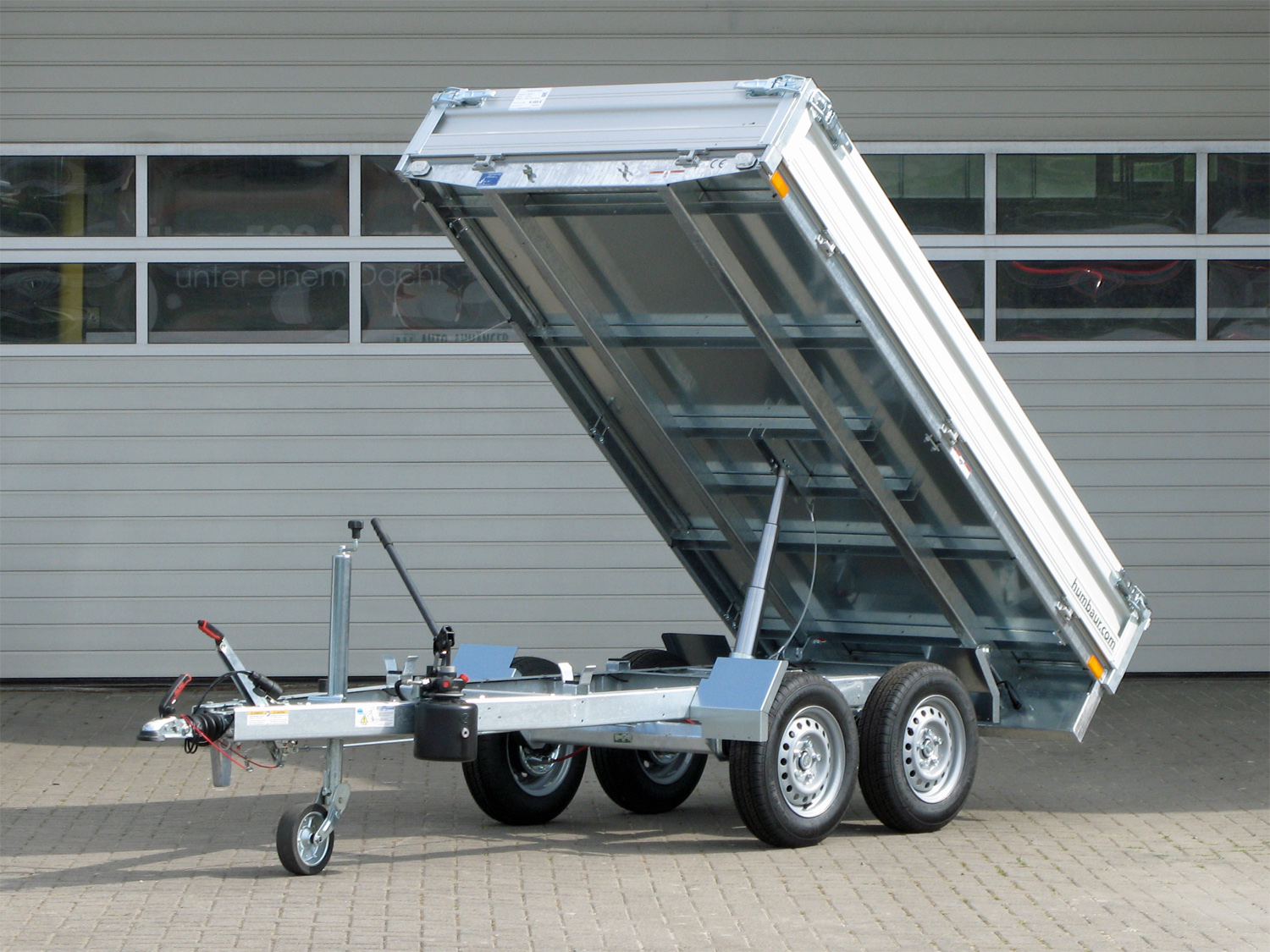 Humbaur HUK 202715 - Rückwärtskipper - 2000 kg Humbaur HUK 202715 - Rückwärtskipper - 2000 kg – Image 1