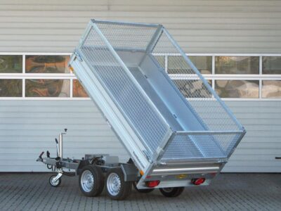 Humbaur HUK 272715 E-Pumpe Gitteraufaufstz - Rückwärtskipper - 2700 kg – Image 6