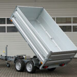 Humbaur HUK 272715 E-Pumpe u. BW-Aufsatz - Rückwärtskipper - 2700 kg