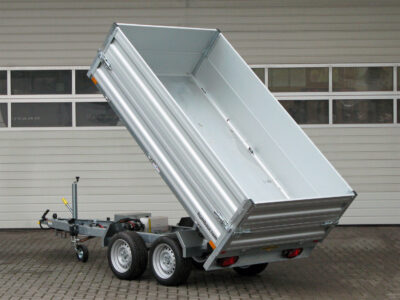 Humbaur HUK 272715 E-Pumpe u. BW-Aufsatz - Rückwärtskipper - 2700 kg
