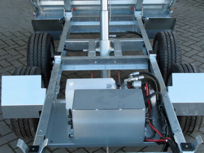 Humbaur HUK 272715 E-Pumpe u. BW-Aufsatz - Rückwärtskipper - 2700 kg – Image 13