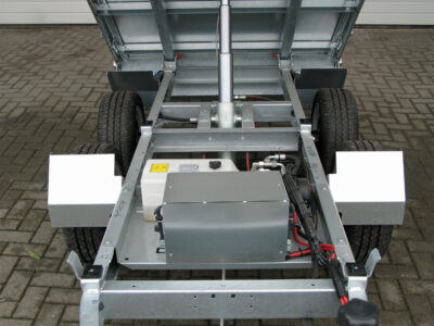 Humbaur HUK 272715 E-Pumpe u. BW-Aufsatz - Rückwärtskipper - 2700 kg – Image 13