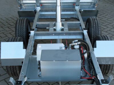Humbaur HUK 272715 E-Pumpe u. BW-Aufsatz - Rückwärtskipper - 2700 kg – Image 14