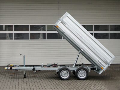 Humbaur HUK 272715 E-Pumpe u. BW-Aufsatz - Rückwärtskipper - 2700 kg – Image 4