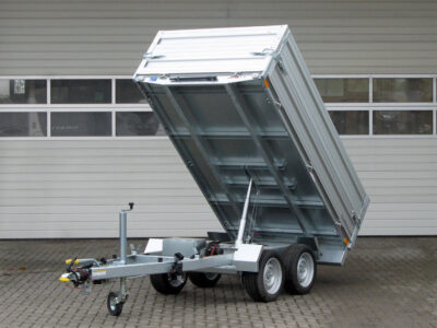 Humbaur HUK 272715 E-Pumpe u. BW-Aufsatz - Rückwärtskipper - 2700 kg – Image 5