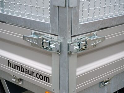 Humbaur HUK 272715 mit Gitteraufsatz - Rückwärtskipper - 2700 kg – Image 12