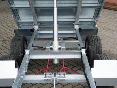 Humbaur HUK 272715 mit Gitteraufsatz - Rückwärtskipper - 2700 kg – Image 16