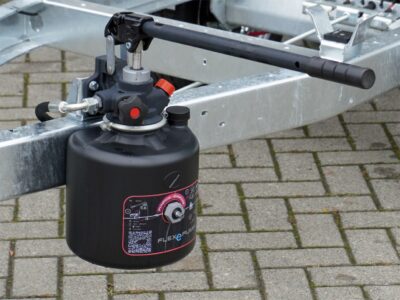Humbaur HUK 272715 mit Gitteraufsatz - Rückwärtskipper - 2700 kg – Image 22