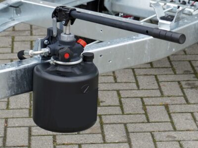 Humbaur HUK 272715 mit Gitteraufsatz - Rückwärtskipper - 2700 kg – Image 22