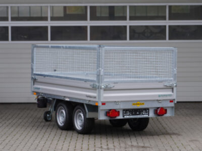 Humbaur HUK 272715 mit Gitteraufsatz - Rückwärtskipper - 2700 kg – Image 7