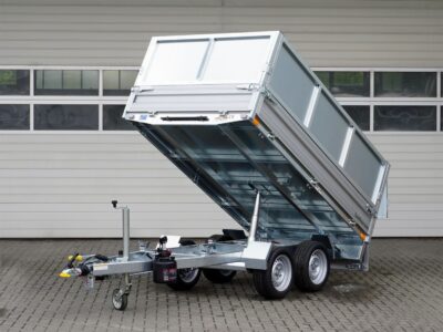 Humbaur HUK 272715 mit Stahlblechaufsatz - Rückwärtskipper - 2700 kg – Image 2