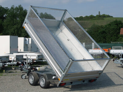 Humbaur HUK 273117 E-Pumpe Gitteraufsatz - Rückwärtskipper - 2700 kg