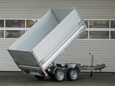 Humbaur HUK 303117 E-Pumpe Alu-BW-Aufsatz - Rückwärtskipper - 3000 kg – Image 2